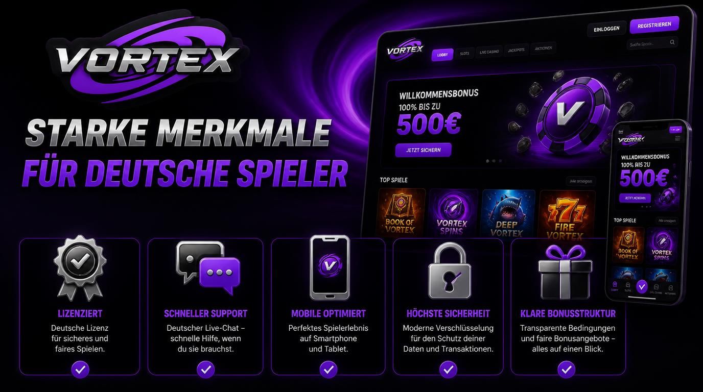 Icons und Interface mit Symbolen für Sicherheit, Support, Mobilität, Lizenz